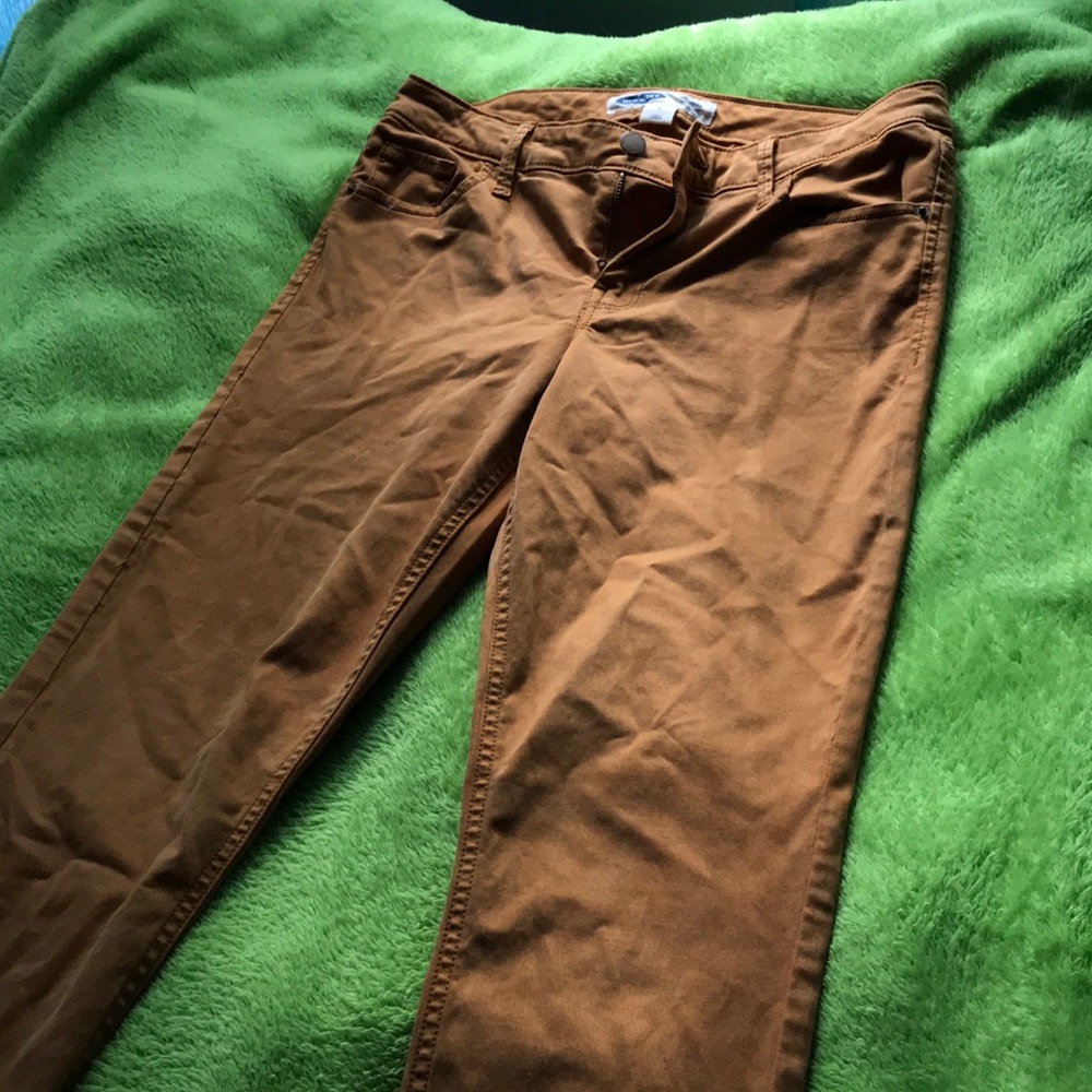 Old Navy orange pants